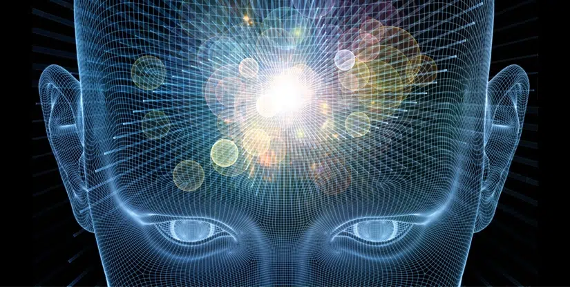 generative ai picture head and brain