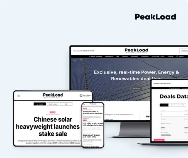 PeakLoad website on multiple devices