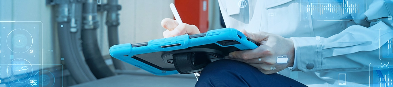 Field and industrial data capture during a real-world field inspection